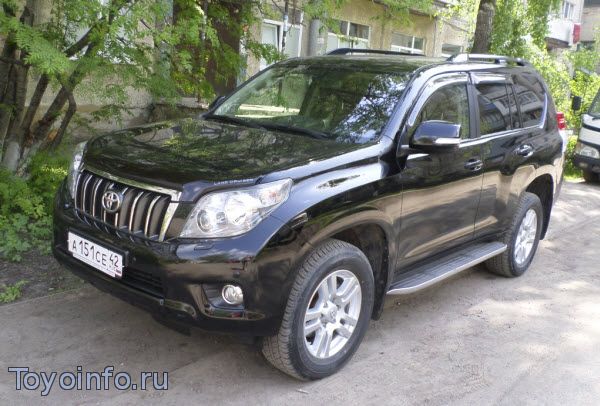 Установка автосигнализации Toyota Land Cruiser Prado